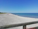 Reisebericht Ostseebad Wustrow - Strand links von der Seebrücke